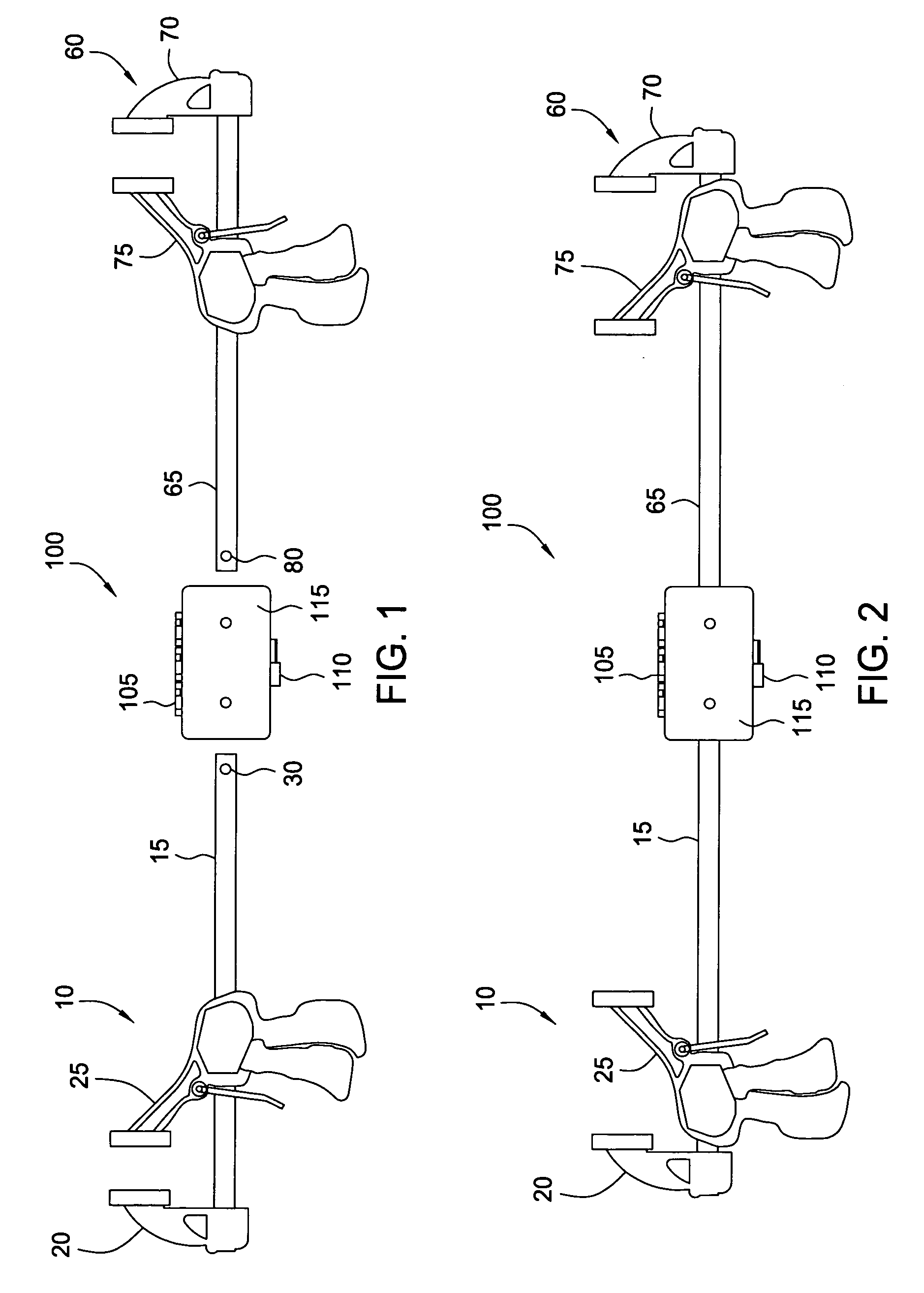 Coupling for a clamp