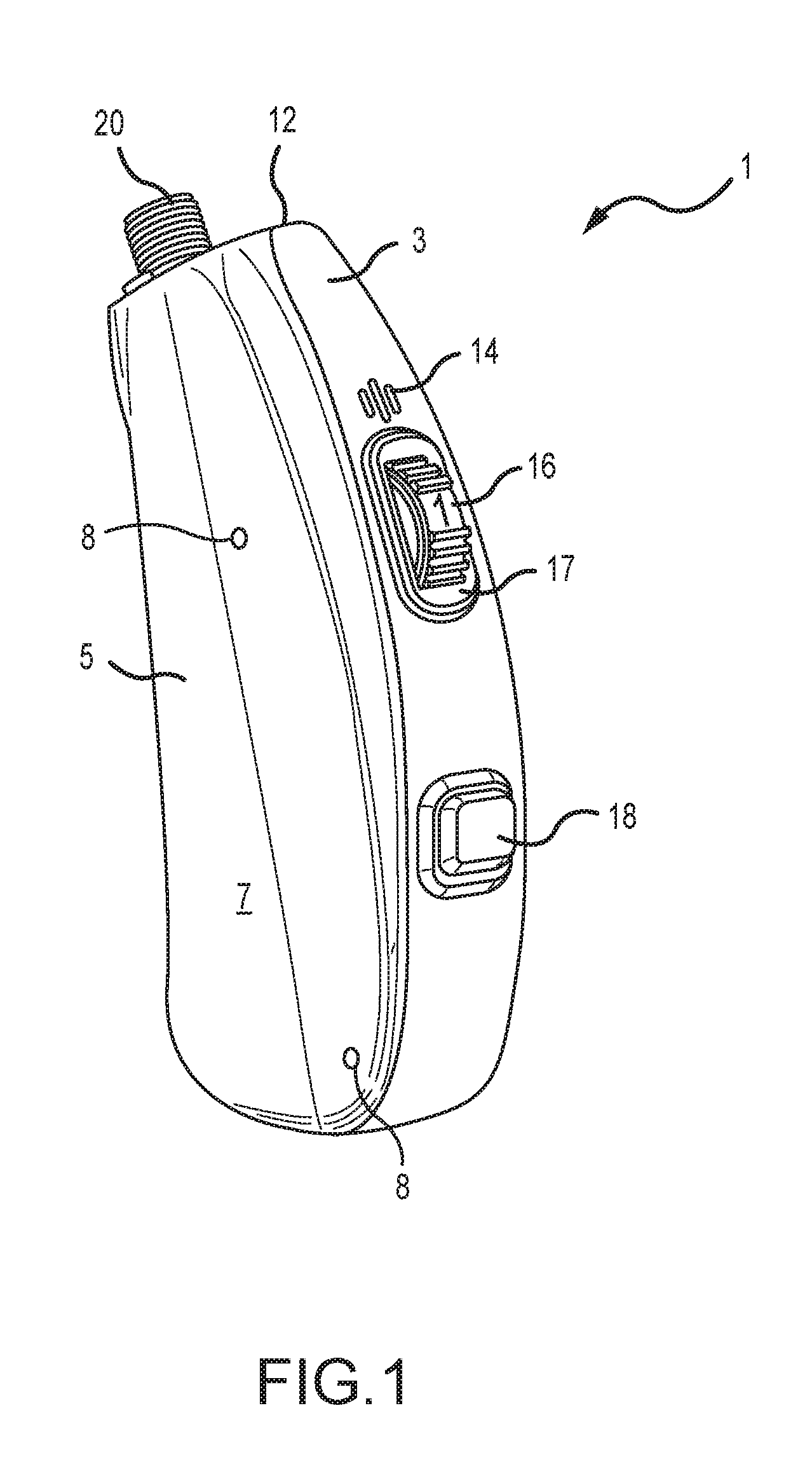Rechargeable hearing aid and charging system therefor