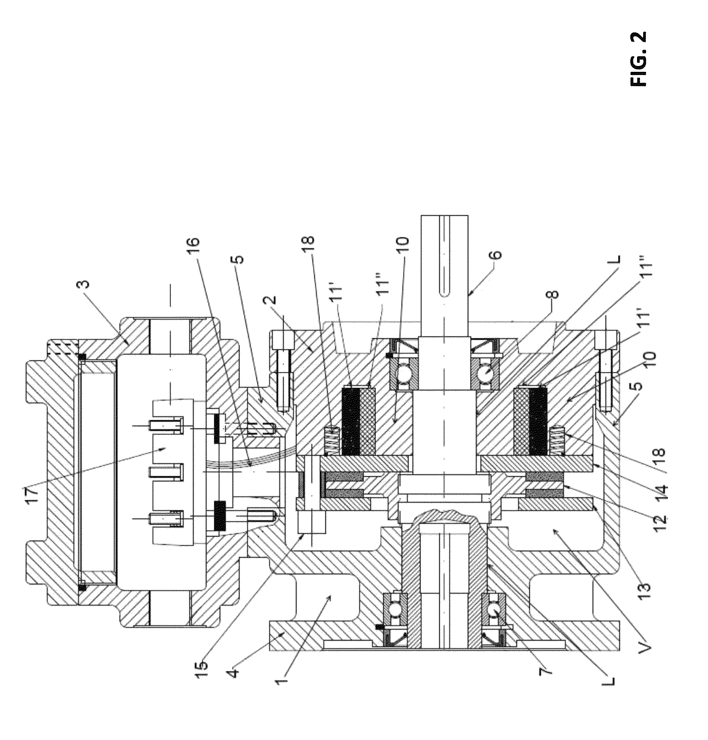 Explosion-proof braking device with non-magnetic shaft for an explosion-proof electric motor