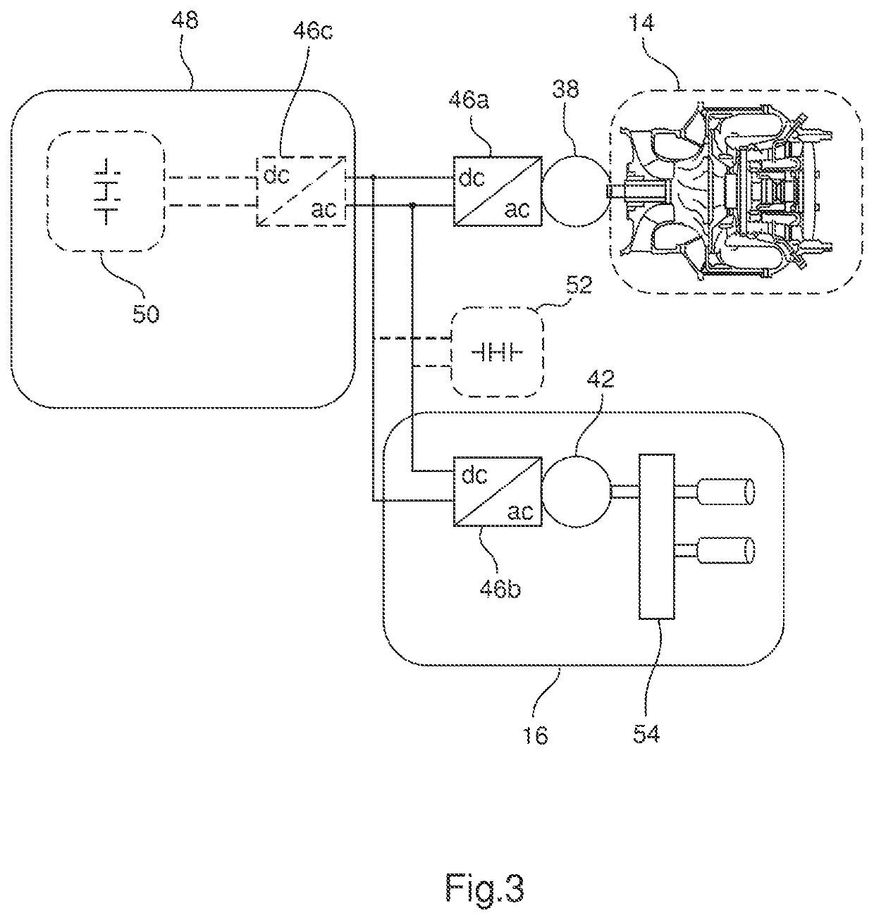 Aircraft power architecture