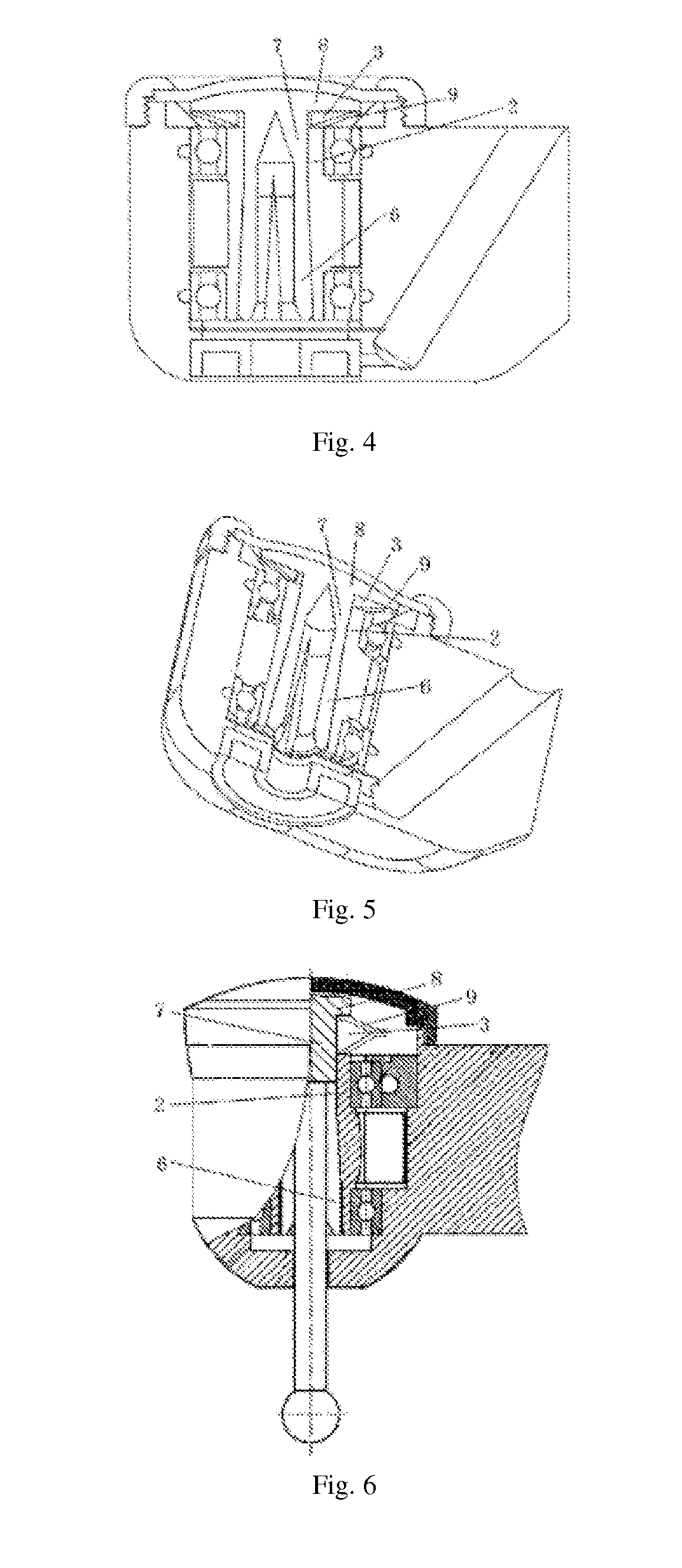 Turbine dental drill mechanism and turbine head with same mounted therein