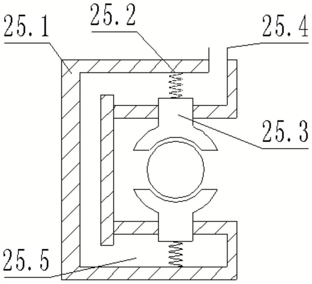 Electric automobile variable-speed transmission device