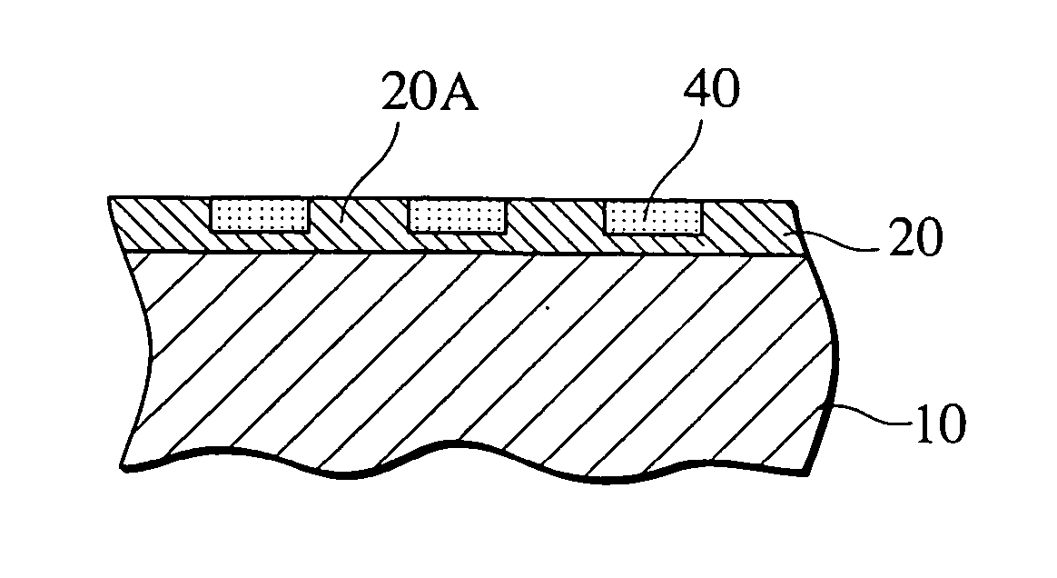 Method of patterning magnetic products using chemical reaction