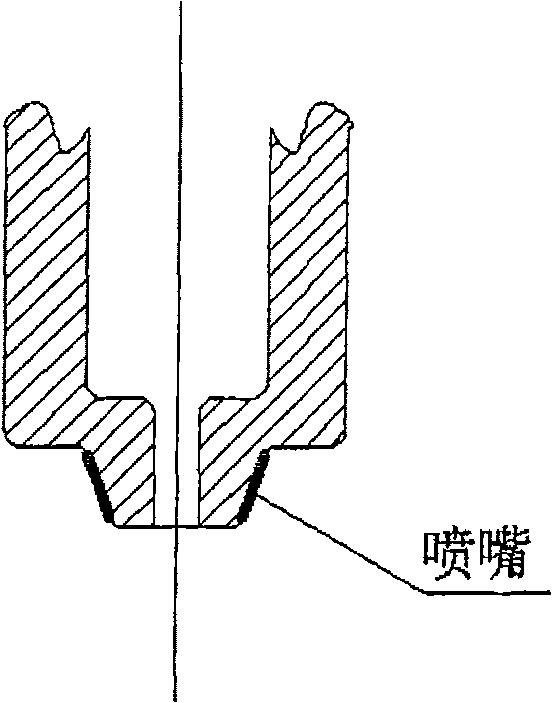 Method for producing amorphous alloy jewelry and its pipe sprayer
