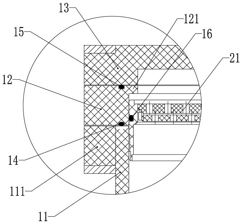 High flux rolled EDI assembly, assembly method thereof and desalting method