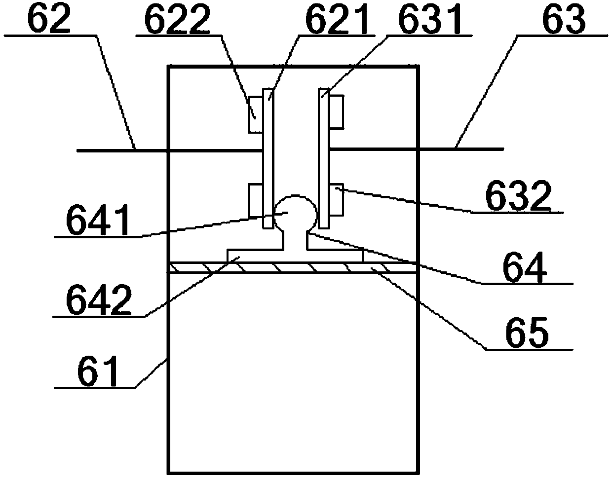 Cleaning system of vehicle-mounted cement tank