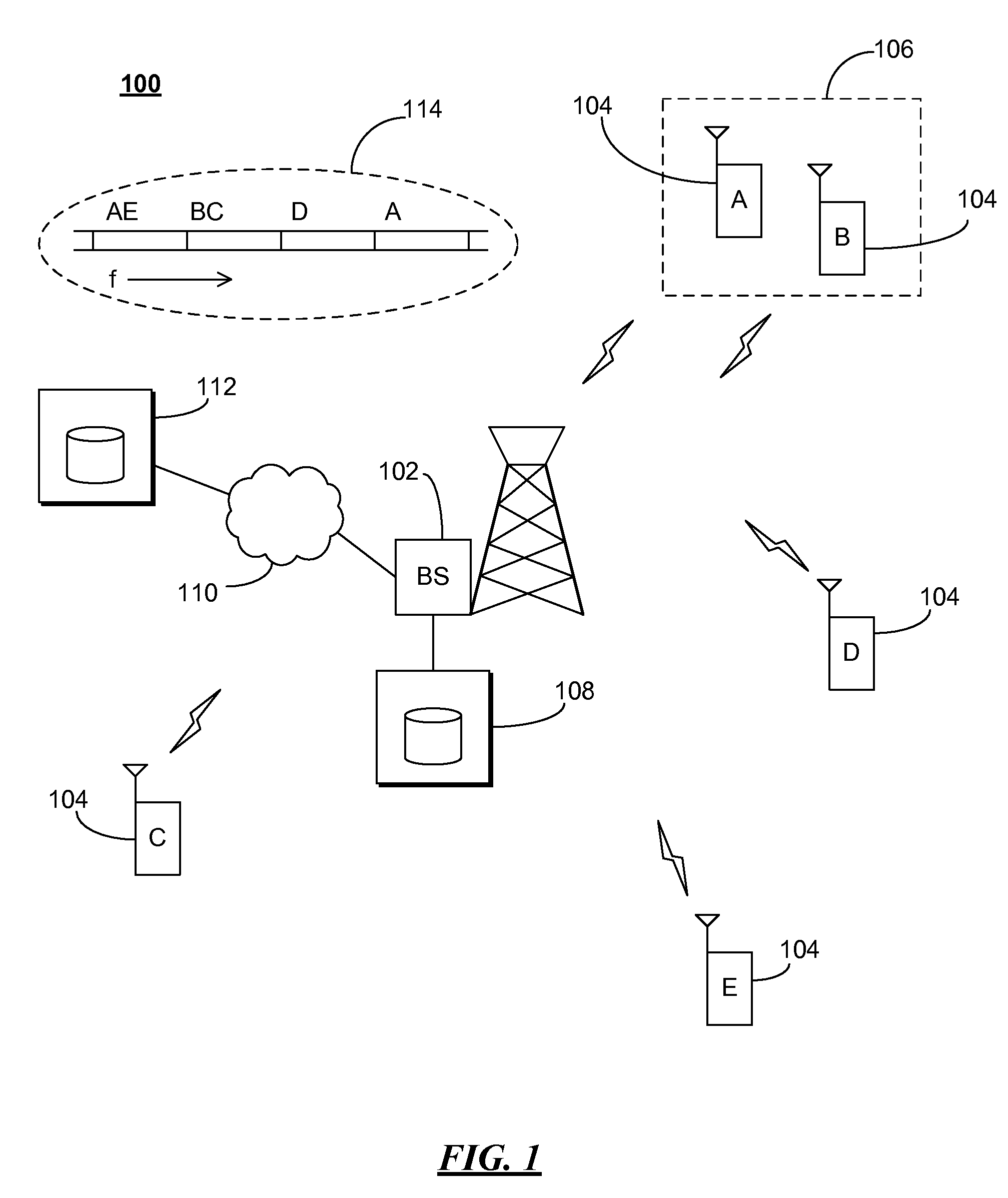 Narrowband system and method for defining narrowband channels in unused wideband channels