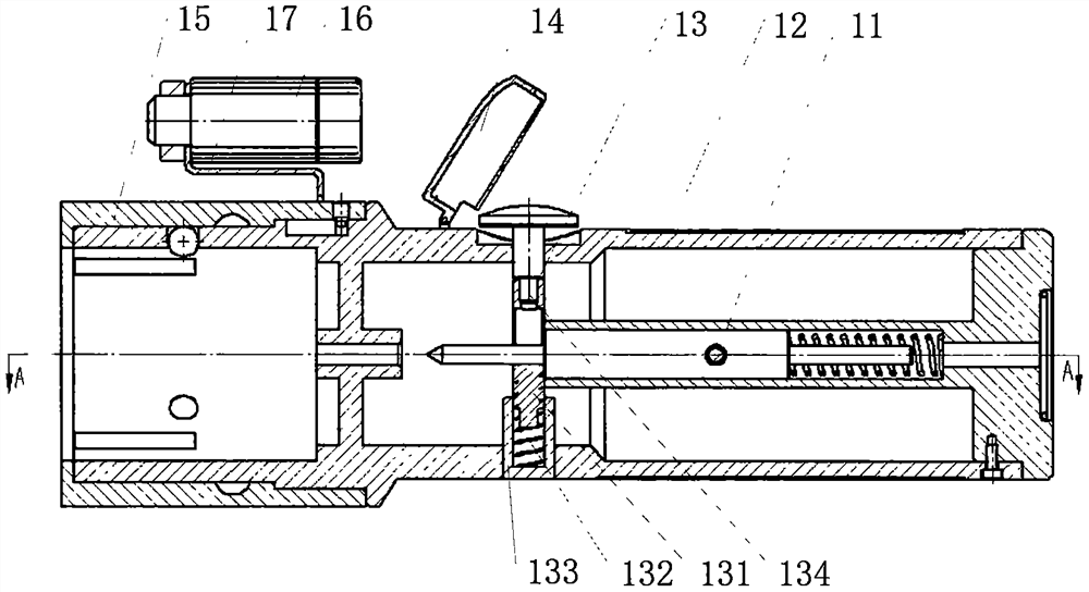 Double-rope bullet gun