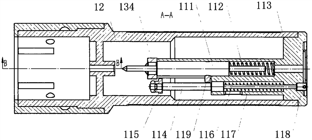 Double-rope bullet gun