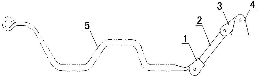 Air suspension limiting mechanism capable of bearing lateral force and swing arm type air suspension