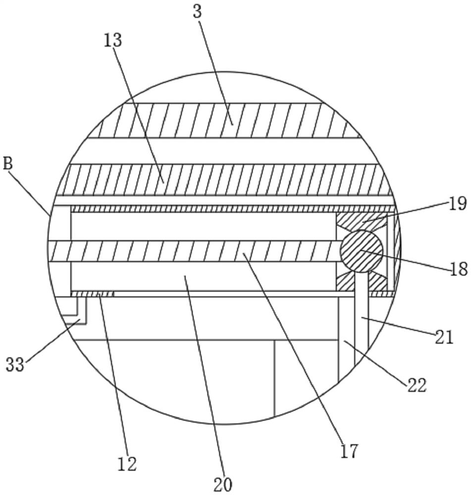 A spinning device for polyester production