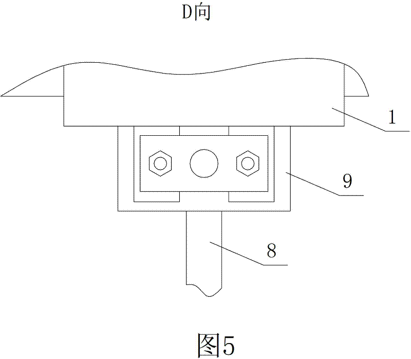 Lifting device capable of climbing along rope rod