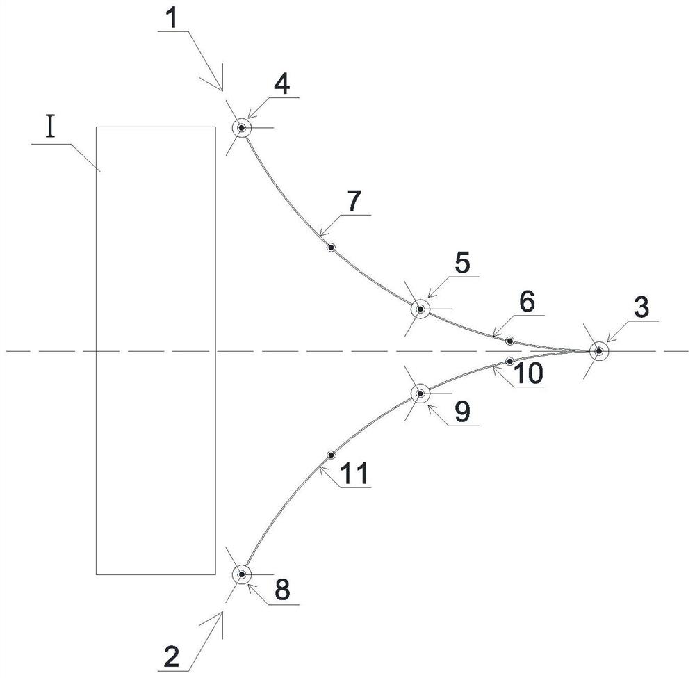 Ocean current retaining wall and construction method thereof