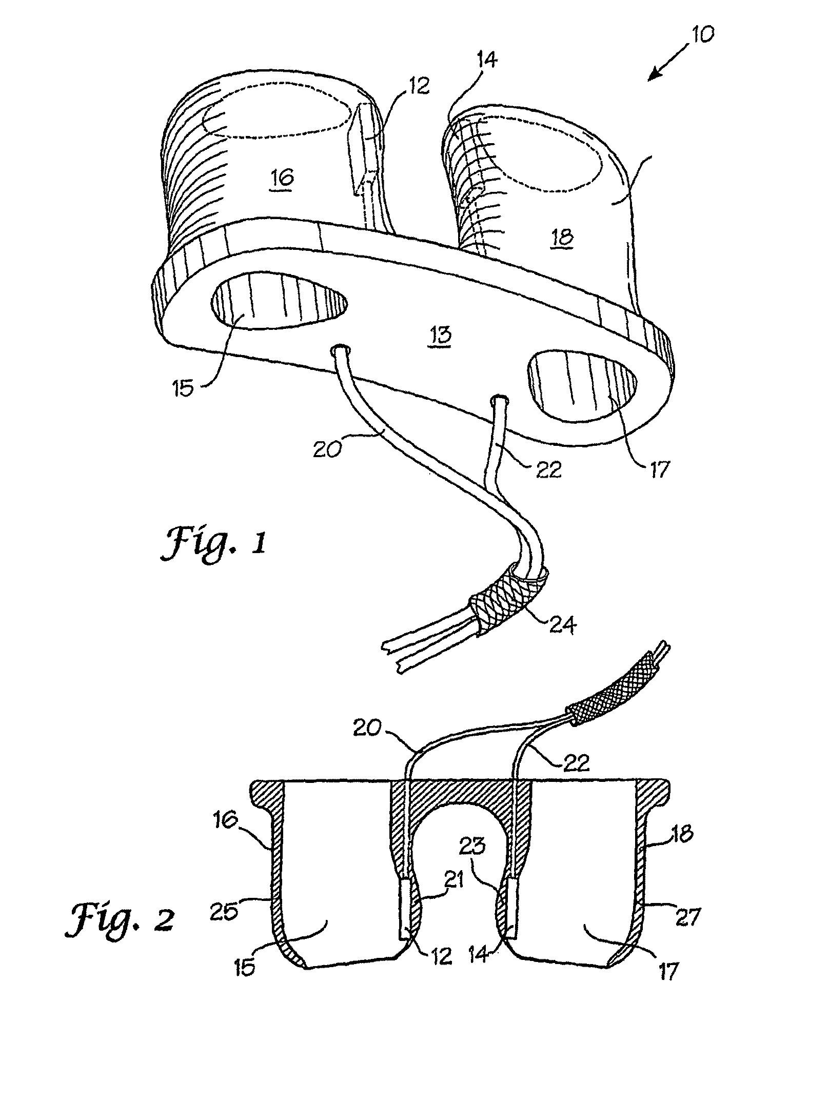 Methods and devices for central photoplethysmographic monitoring methods