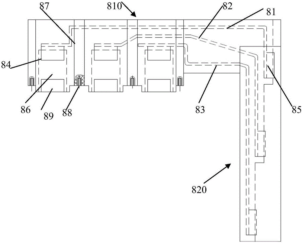 Perpendicular lifting type entirety type double-power-source power supply device