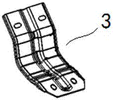 Automobile side step fixing structure