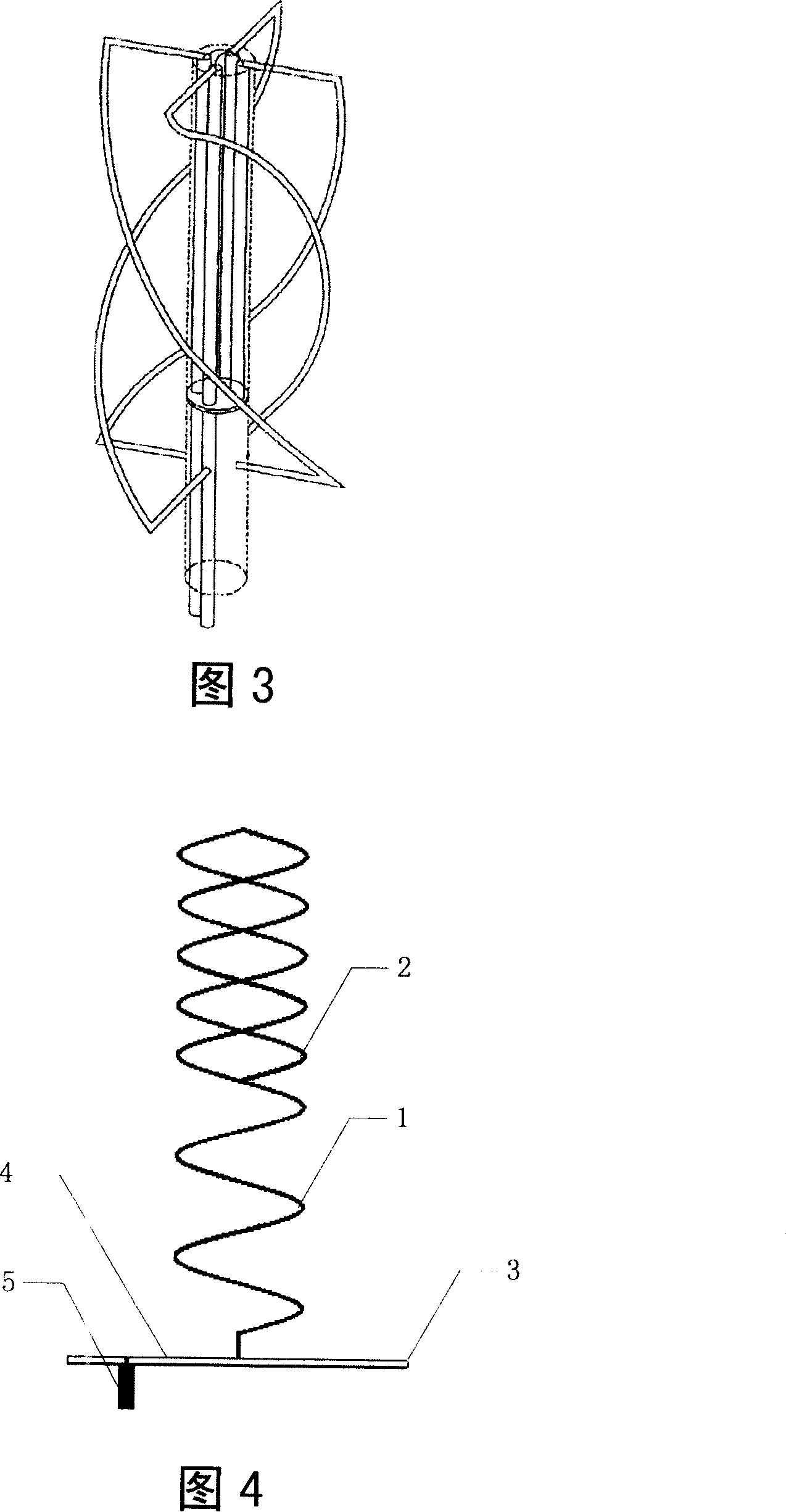Double-ellipse helical antenna