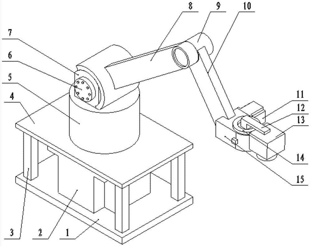 Robot for selecting outer diameter sizes of bearings