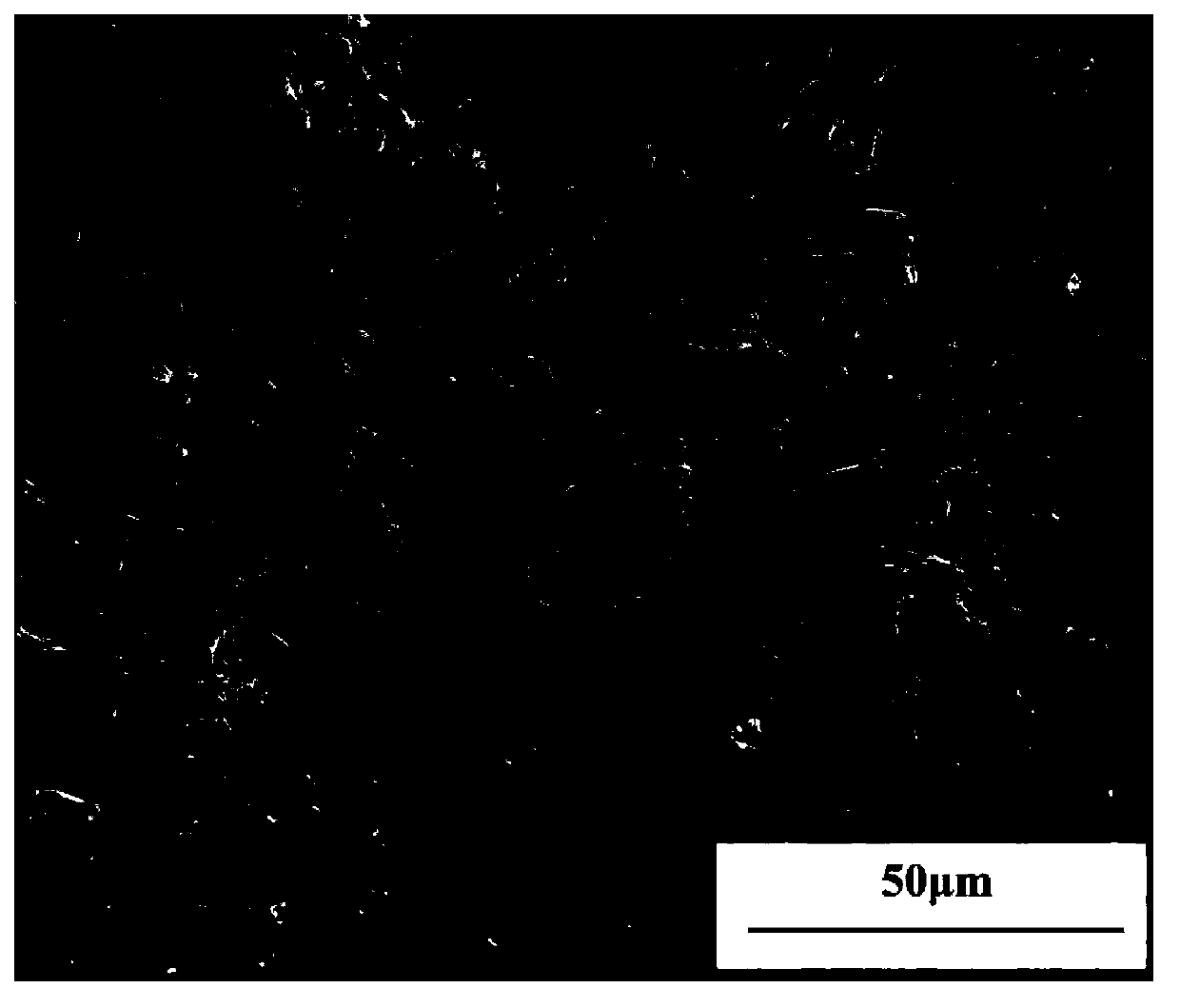 Copper-titanium silicon carbon composite contact material as well as hot-pressing sintering preparation method and application thereof