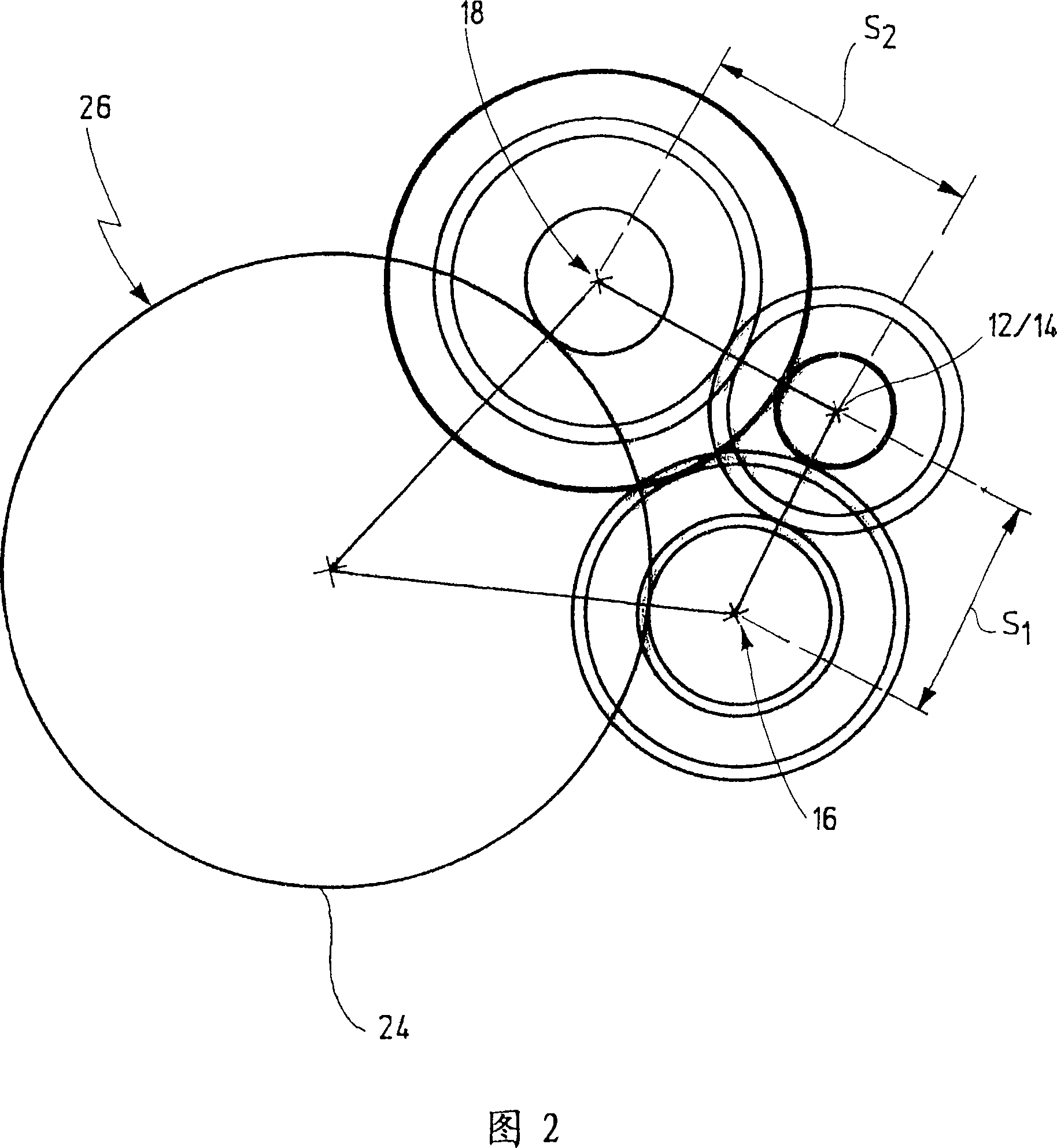 Step variable transmission for a motor vehicle