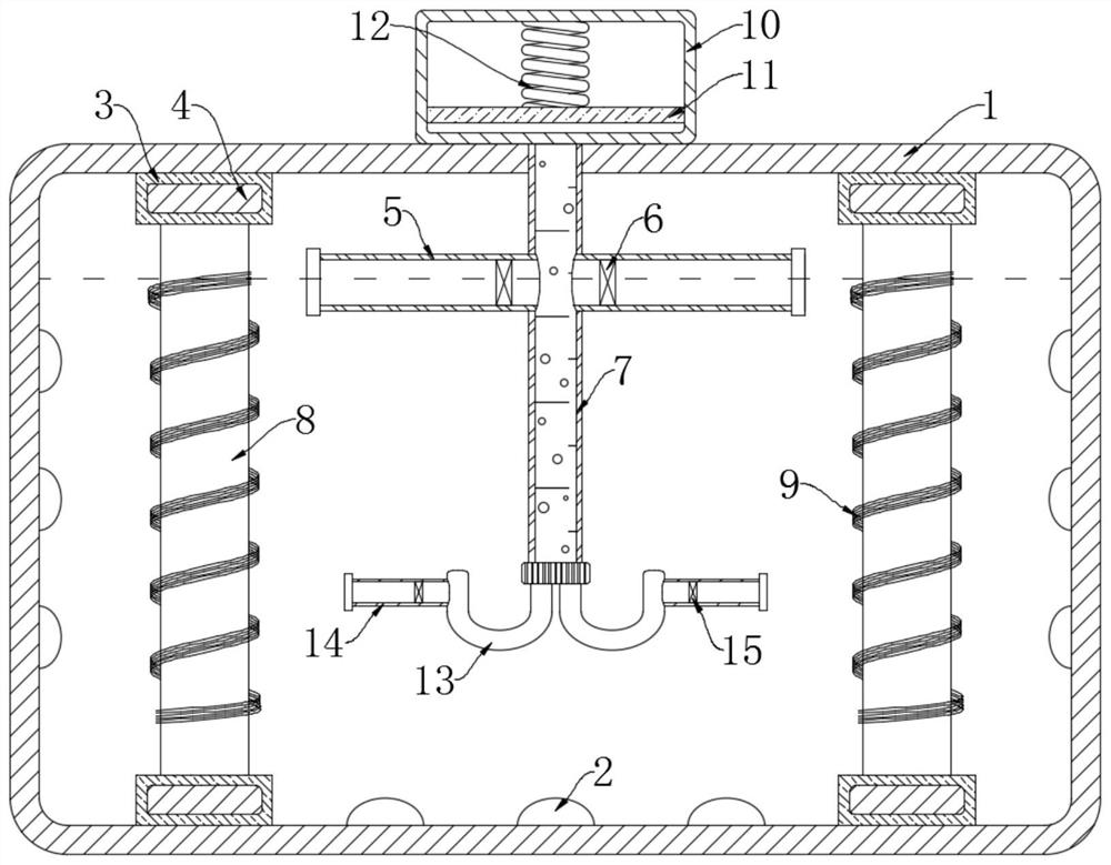 Forced pressure oxygenation type water body treatment equipment