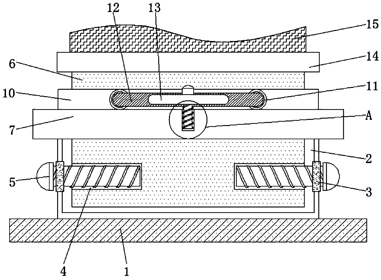 Camera supporting device based on security and protection network system