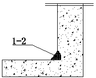 A formwork anti-rot root compensation device