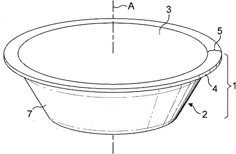 Method for preparing a food liquid contained in a capsule by centrifugation and system adapted for such method