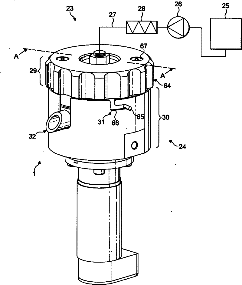 Method for preparing a food liquid contained in a capsule by centrifugation and system adapted for such method
