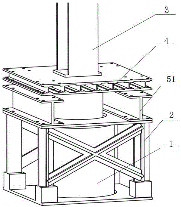 Jacking method and device of steel structure module