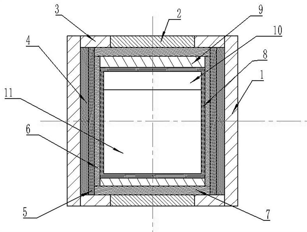 Assembly block for artificially cultivating diamond