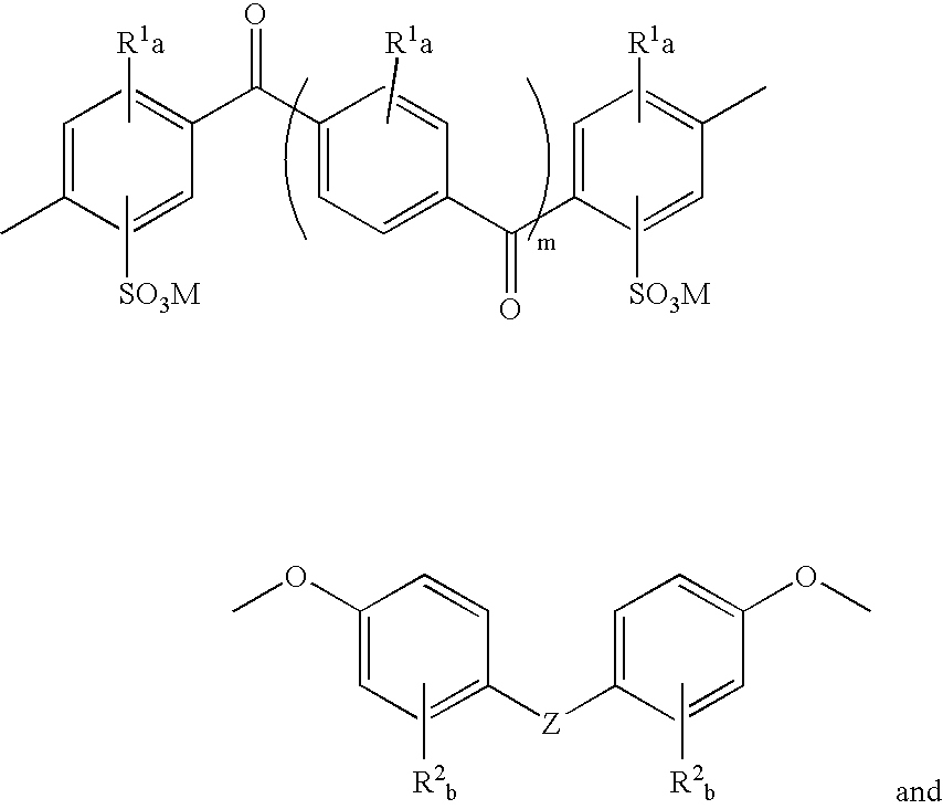 Sulfonated polyaryletherketone-polyethersulfone block copolymers