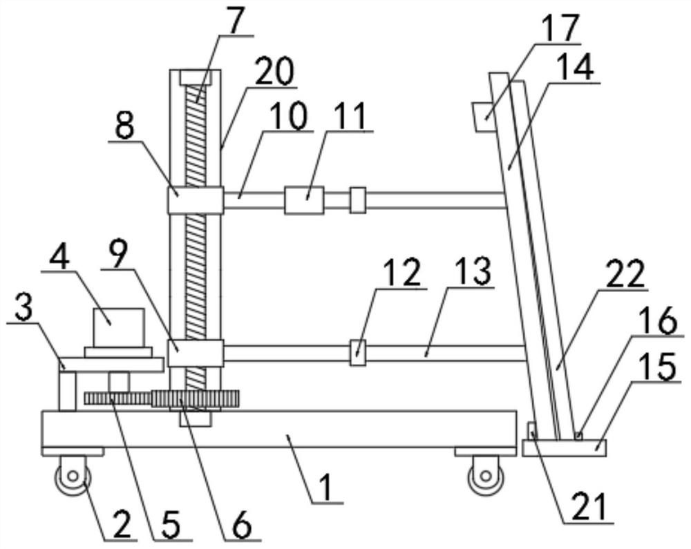 Stone tablet mounting and lifting mechanism for building