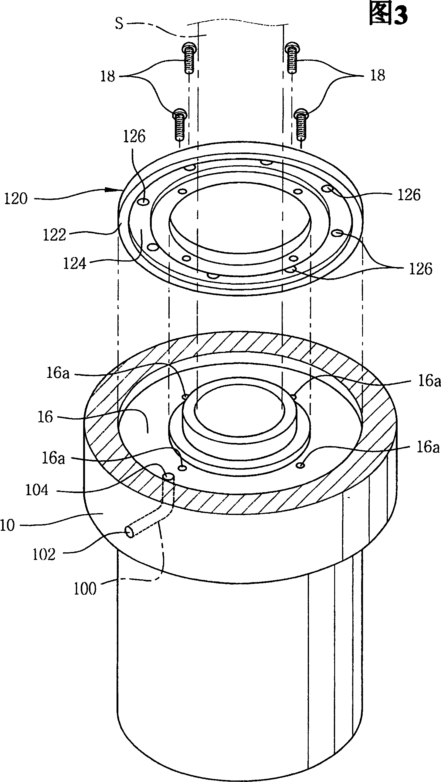 Cooling device for built-in-spindle type spindle motor of machine tool