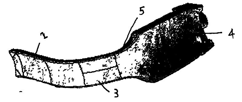 Intravaginal ultrasonic probe for gynecological operation and examination