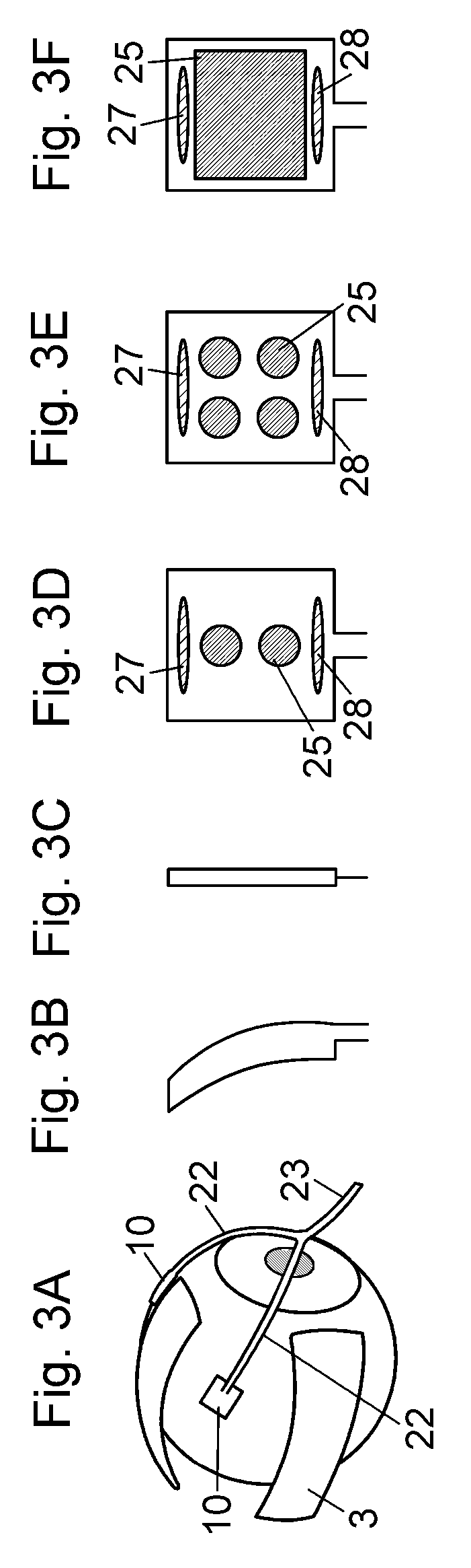 Device for a medical treatment of a sclera