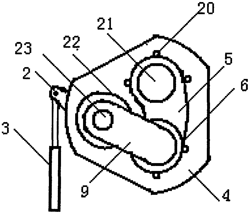 Suction and conveying device of sludge pipeline