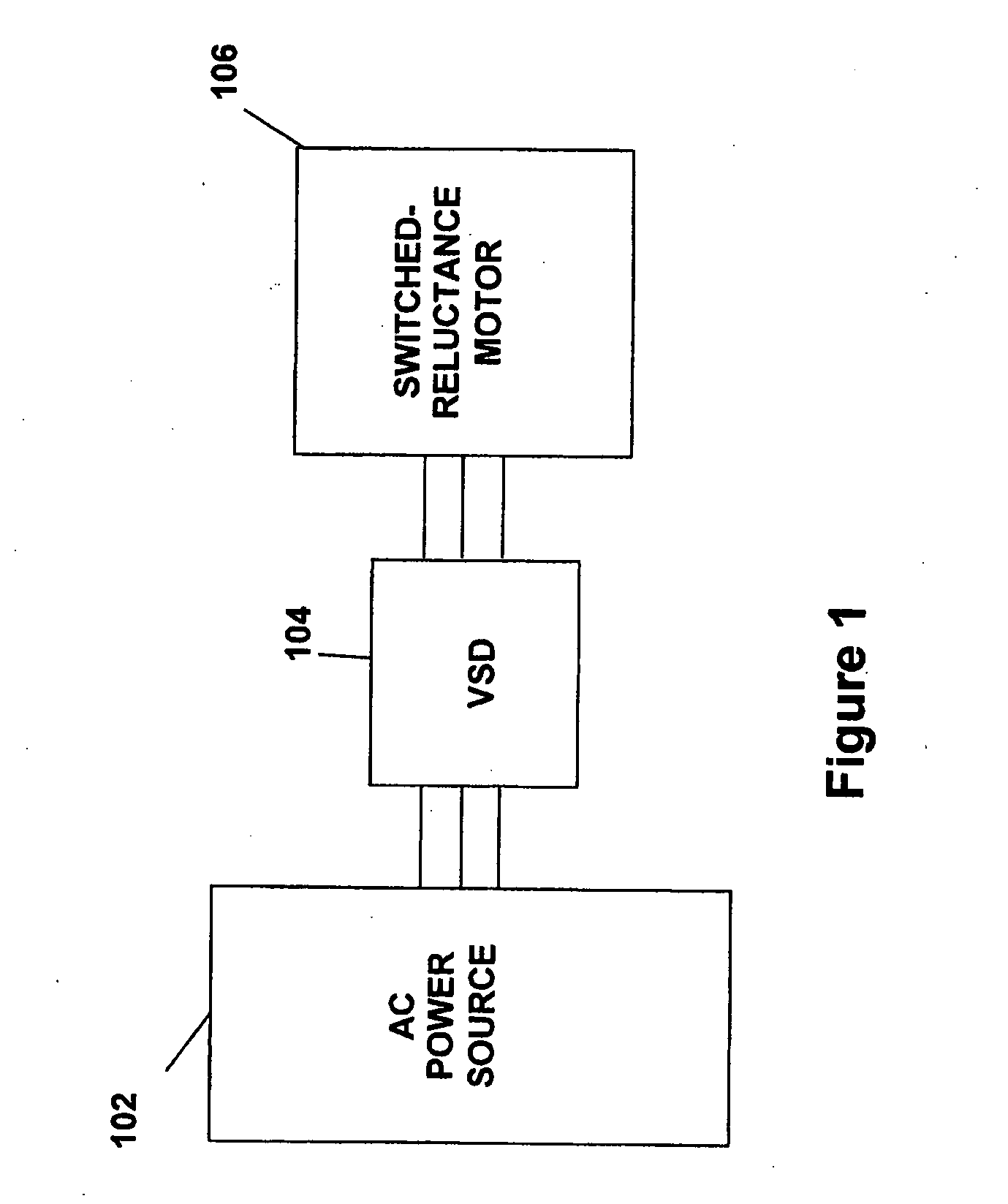 Application of a switched reluctance motion control system in a chiller system