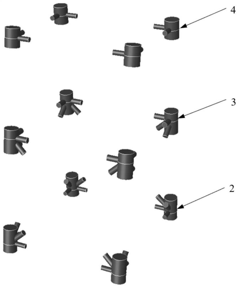 Jacket assembling method adopting standardized nodes