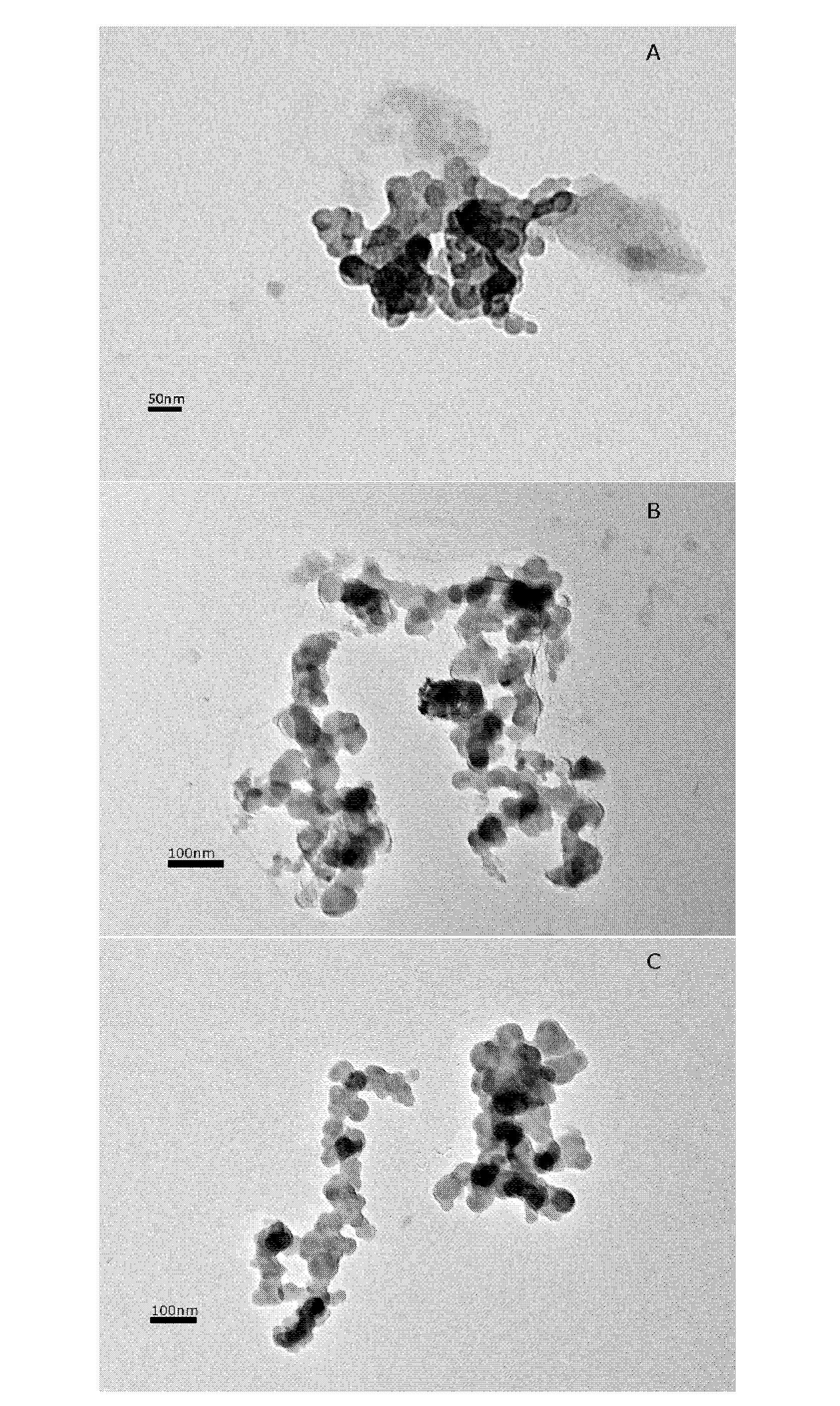 Method for extracting soil nanoscale particles