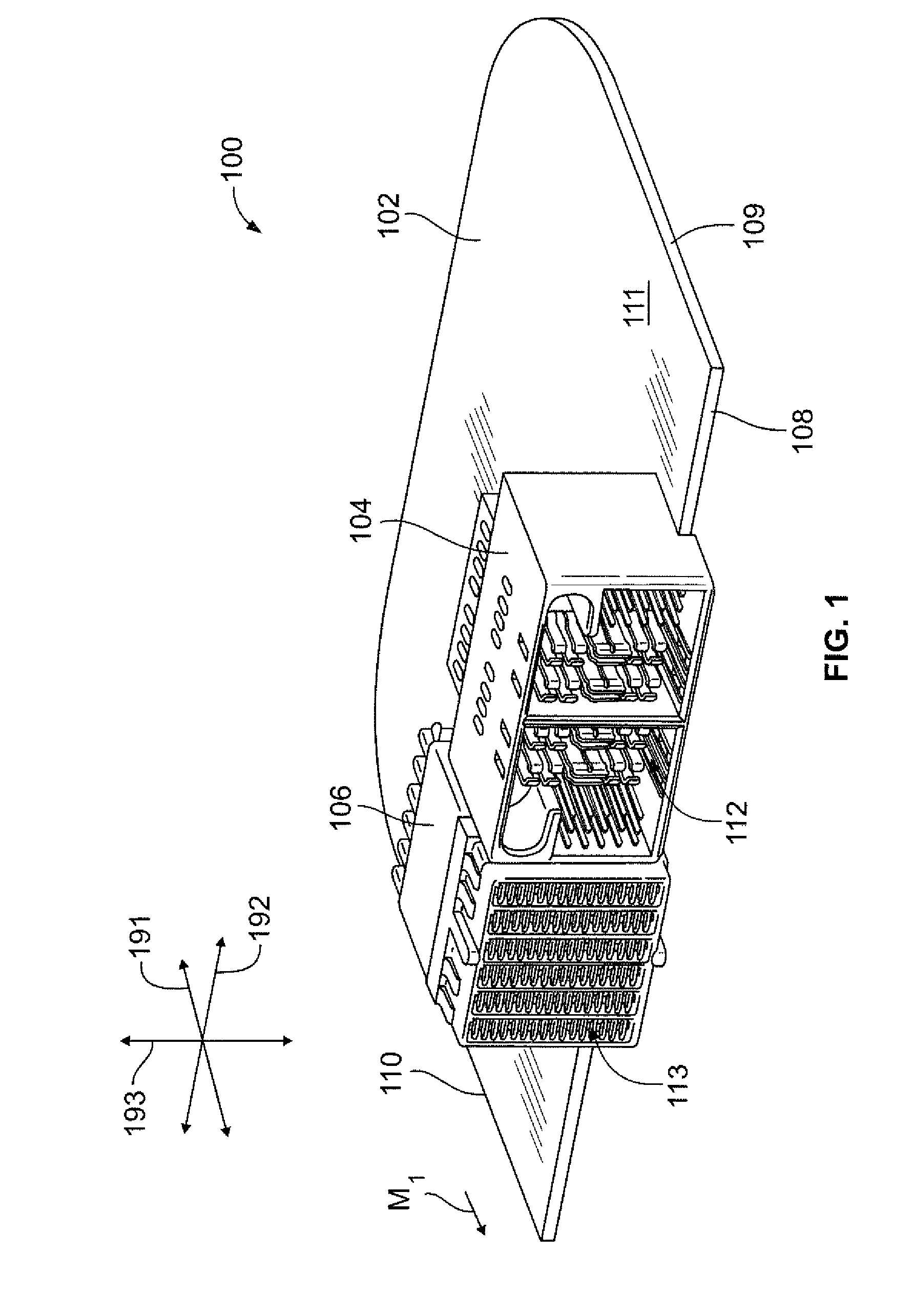 Electrical connector having an electrical contact with a plurality of contact beams