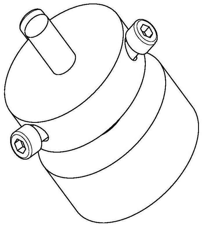 Roller type bearing spinning mouth closing device and using method thereof