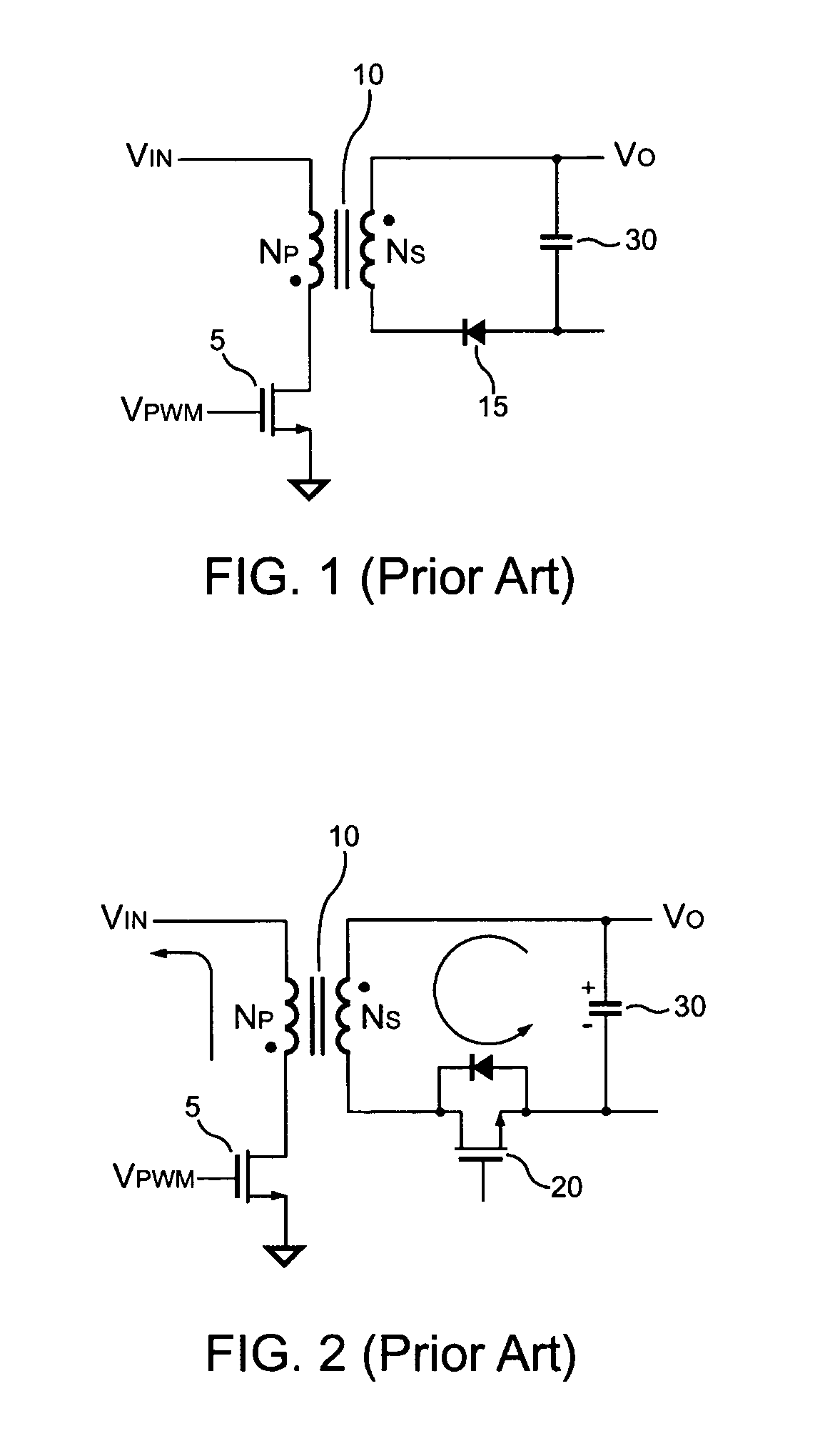 Pwm controller for synchronous rectifier of flyback power converter