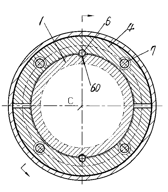 Mechanical sealing drive device with shaft seal