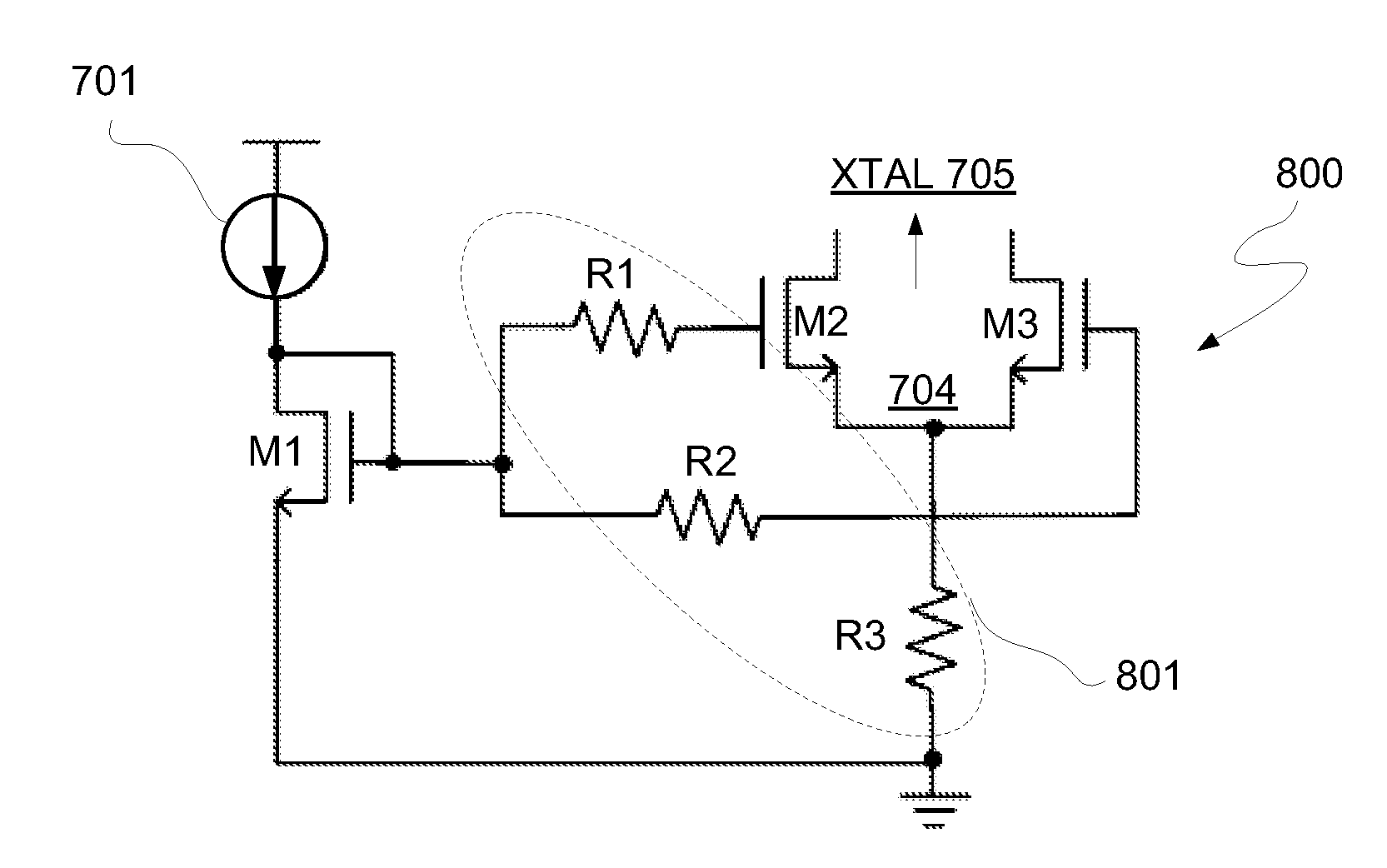 XTAL oscillator