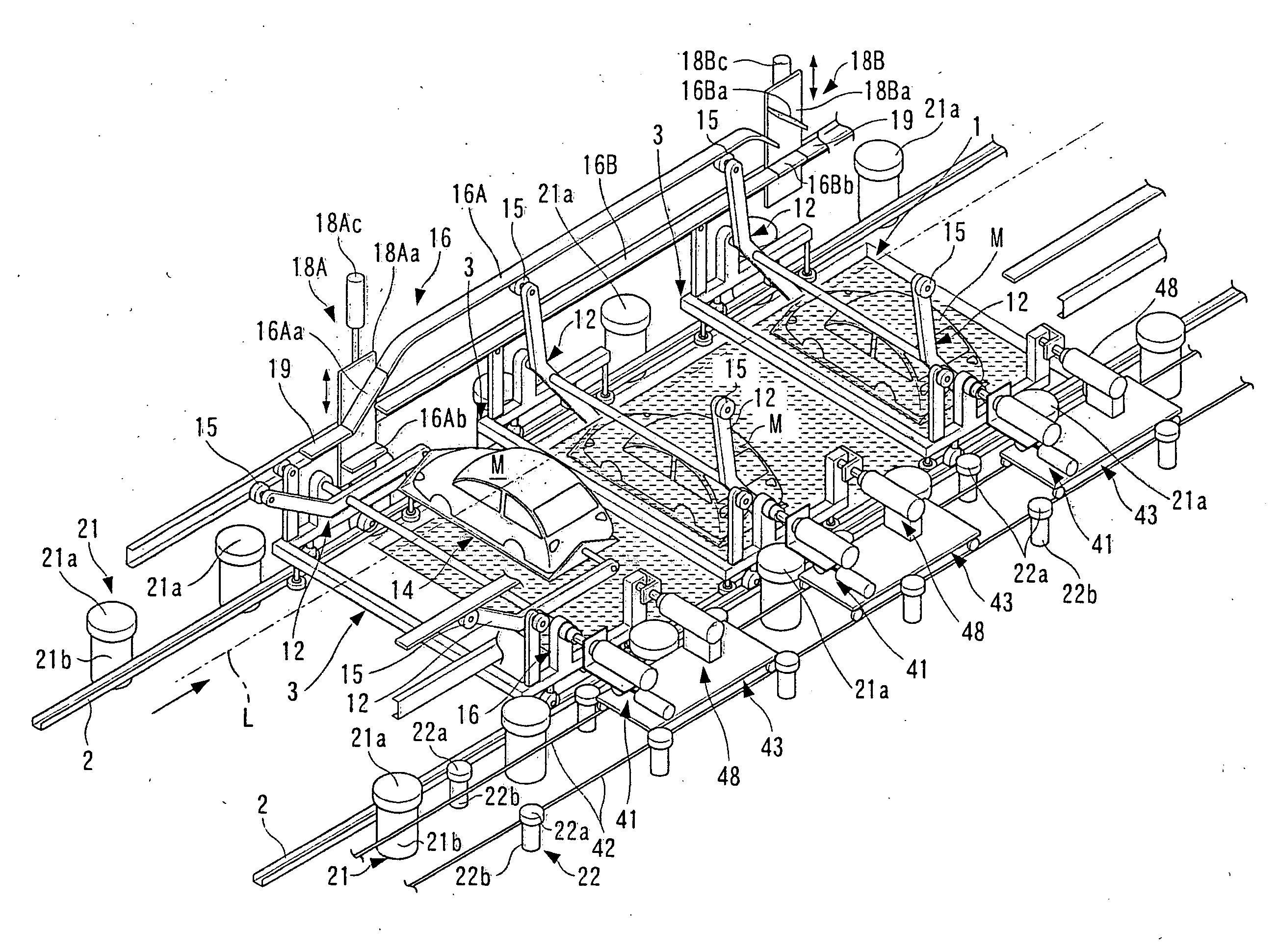 Conveyance method and apparatus for processing step