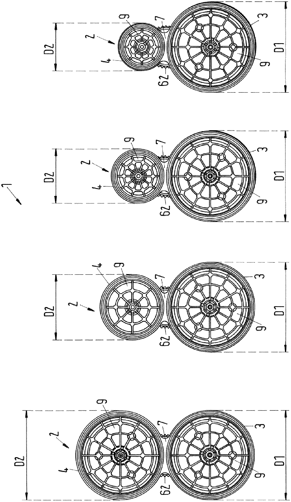 multi-component cartridge