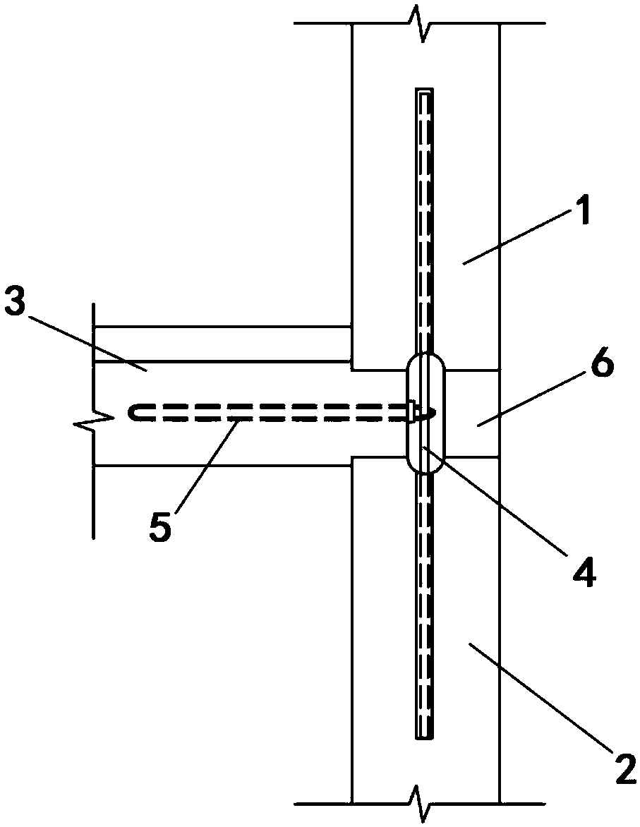 Plate-type prefabricated building floorslab and wallboard combining system