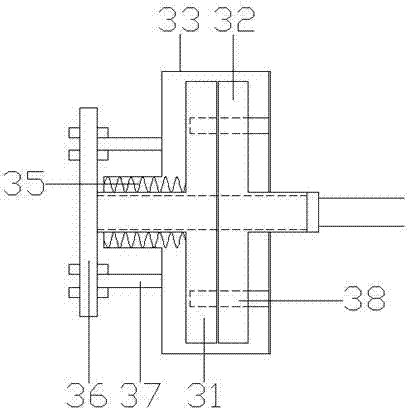 A self-propelled steering double-roller film hole opening machine