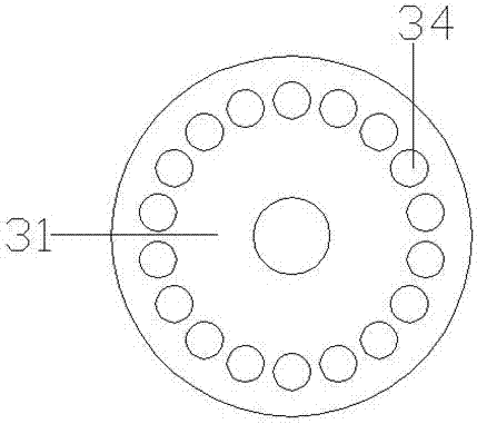 A self-propelled steering double-roller film hole opening machine